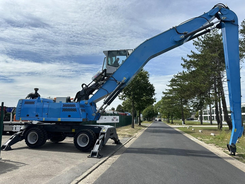Fuchs TEREX MHL 360 OVERSLAGKRAAN / MATERIAL HANDLER / UMSCHLAGBAGGER - TOP ZUSTAND - Pelle sur pneus: photos 5 Fuchs TEREX MHL 360 OVERSLAGKRAAN / MATERIAL HANDLER / UMSCHLAGBAGGER - TOP ZUSTAND - Pelle sur pneus: photos 5