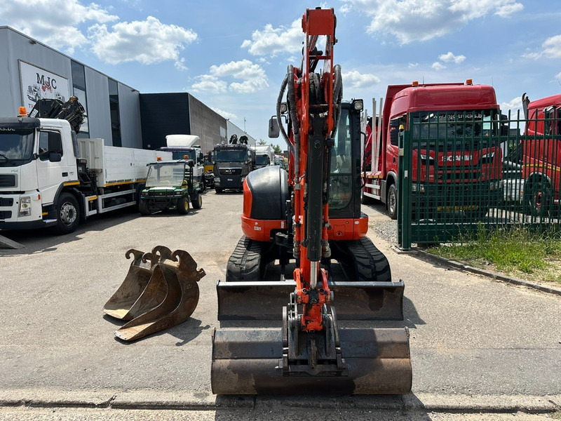 Kubota U48-4 FULL HYDR FUNCTIONS - *2300h* - BLADE - A/C - 3 BUCKETS - QUICK HITCH - BE MACHINE - Mini pelle: photos 2 Kubota U48-4 FULL HYDR FUNCTIONS - *2300h* - BLADE - A/C - 3 BUCKETS - QUICK HITCH - BE MACHINE - Mini pelle: photos 2