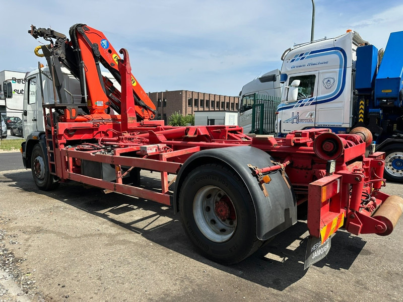 MAN 18.284 HOOKLIFT + CRANE PALFINGER PK 11001 A - TÜV 05/2026 - STEEL SPRING / BLATT / LAMES - BE TRUCK - Camion ampliroll, Camion grue: photos 5 MAN 18.284 HOOKLIFT + CRANE PALFINGER PK 11001 A - TÜV 05/2026 - STEEL SPRING / BLATT / LAMES - BE TRUCK - Camion ampliroll, Camion grue: photos 5