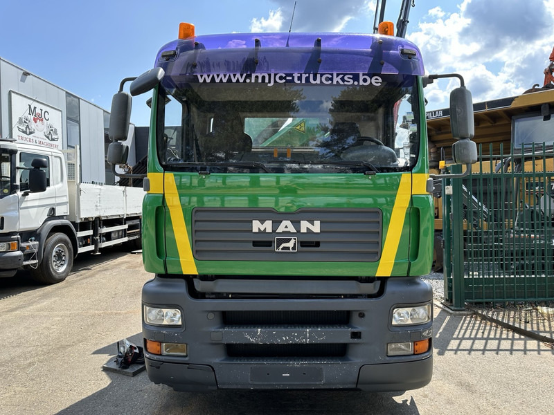 MAN TGA 26.360 6X2 BL + CRANE PALFINGER PK 18500 (4x) - LIFT + STEERING AXLE - PLATFORM 7m75 - MANUAL GEARBOX - Camion grue: photos 3 MAN TGA 26.360 6X2 BL + CRANE PALFINGER PK 18500 (4x) - LIFT + STEERING AXLE - PLATFORM 7m75 - MANUAL GEARBOX - Camion grue: photos 3