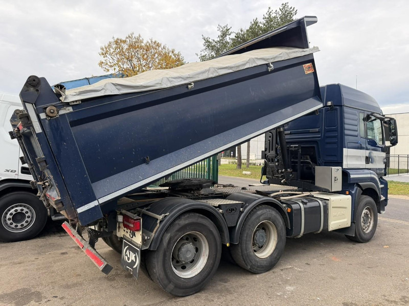 MAN TGS 33.480 6x4 TIPPER + TRACTOR - DOUBLE SYSTEM / WISSELSYSTEEM / DOUBLE PVA - RETARDER - HUB REDUCTION - BE TRUCK - Camion benne: photos 3 MAN TGS 33.480 6x4 TIPPER + TRACTOR - DOUBLE SYSTEM / WISSELSYSTEEM / DOUBLE PVA - RETARDER - HUB REDUCTION - BE TRUCK - Camion benne: photos 3