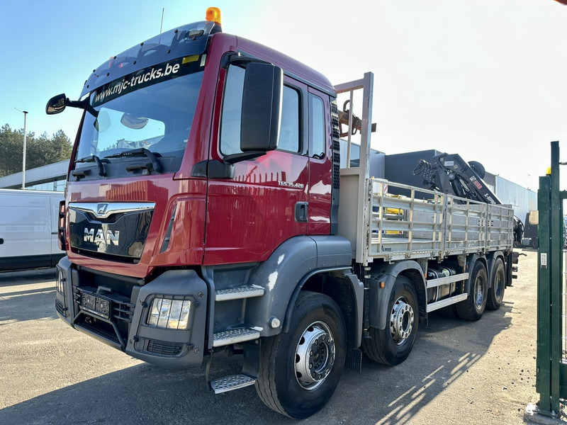MAN TGS 35.420 8x4 + CRANE HIAB X-HIPRO 302 EP-5 - 192.000km - ROTATOR - 5/6 F - PLATFORM 6m55 - AIR SUSPENSION - TUV 06/2025 - TOP CONDITION - Camion grue: photos 3 MAN TGS 35.420 8x4 + CRANE HIAB X-HIPRO 302 EP-5 - 192.000km - ROTATOR - 5/6 F - PLATFORM 6m55 - AIR SUSPENSION - TUV 06/2025 - TOP CONDITION - Camion grue: photos 3