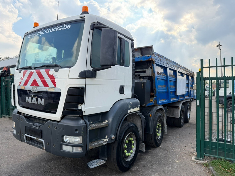 MAN TGS 41.360 8x4 - *EURO 3* TIPPER - FLIEGL PUSH TIPPER - BIG AXLES / HUB REDUCTION - STEEL SPRING - AS TRONIC AUTOMATIC - Camion benne: photos 3 MAN TGS 41.360 8x4 - *EURO 3* TIPPER - FLIEGL PUSH TIPPER - BIG AXLES / HUB REDUCTION - STEEL SPRING - AS TRONIC AUTOMATIC - Camion benne: photos 3