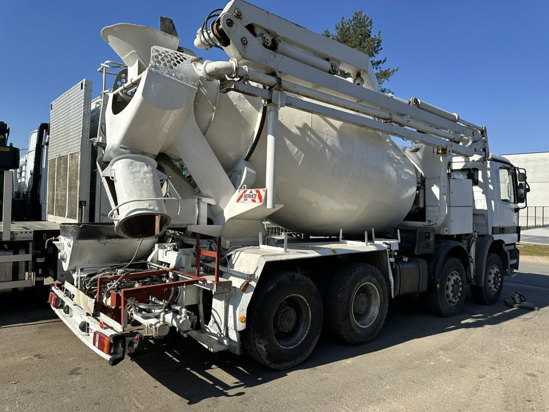 Mercedes-Benz ACTROS 3235 8x4 PUMI SCHWING - MIXER + PUMP - STEEL SPRING / HUB REDUCTION - AP ACHSEN - Camion pompe: photos 4 Mercedes-Benz ACTROS 3235 8x4 PUMI SCHWING - MIXER + PUMP - STEEL SPRING / HUB REDUCTION - AP ACHSEN - Camion pompe: photos 4