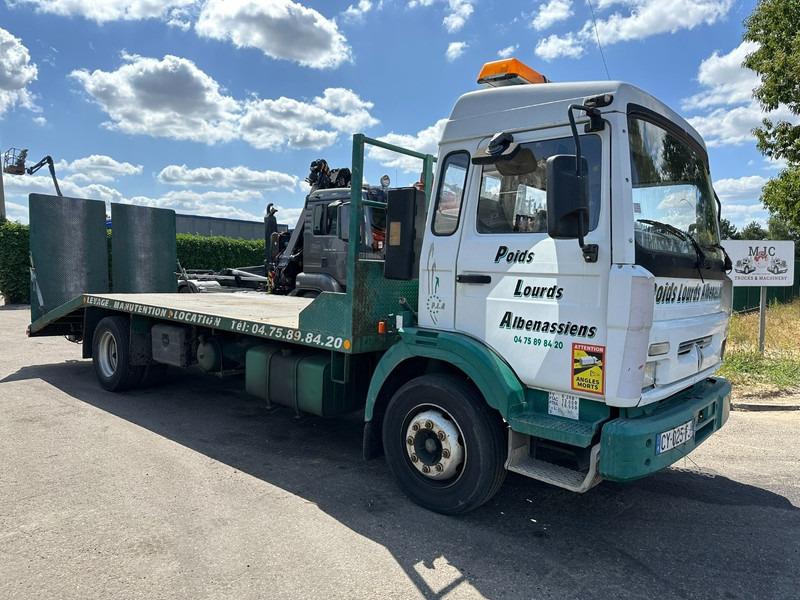 Renault MILDUM M150 - 13T OPRIJWAGEN - CAR / MACHINE CARRIER - DEPANNEUSE - STEEL SPRING / LAMES - MANUAL - Camion porte-voitures: photos 1 Renault MILDUM M150 - 13T OPRIJWAGEN - CAR / MACHINE CARRIER - DEPANNEUSE - STEEL SPRING / LAMES - MANUAL - Camion porte-voitures: photos 1