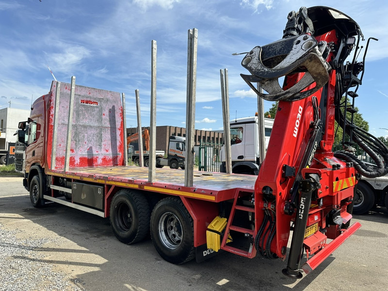Scania G500 XT 6x4 WOOD / TIMBER / HOLZ CRANE PALFINGER EPSILON Q150Z + RETARDER - FULL AIR SUSP. - BE TRUCK - Camion plateau, Camion grue: photos 5 Scania G500 XT 6x4 WOOD / TIMBER / HOLZ CRANE PALFINGER EPSILON Q150Z + RETARDER - FULL AIR SUSP. - BE TRUCK - Camion plateau, Camion grue: photos 5