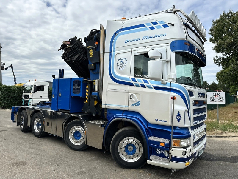 Scania R500 8x2 + CRANE 100Tm! PALFINGER PK100002 G 8x + 1 ME - RETARDER - ALCOA DURA BRIGHT - LIFT + STEERING - 5/6 HYDR F - TÜV 05/2026 - TOP CONDITION - Camion grue: photos 2 Scania R500 8x2 + CRANE 100Tm! PALFINGER PK100002 G 8x + 1 ME - RETARDER - ALCOA DURA BRIGHT - LIFT + STEERING - 5/6 HYDR F - TÜV 05/2026 - TOP CONDITION - Camion grue: photos 2