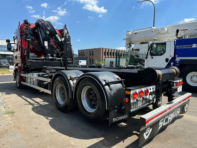 Scania R580 6X2 V8 HOOKLIFT + CRANE HIAB 211 E-4 HIPRO - ROTATOR - RETARDER - ALCOA ALU - RADIO - NL TRUCK - Camion ampliroll, Camion grue: photos 5 Scania R580 6X2 V8 HOOKLIFT + CRANE HIAB 211 E-4 HIPRO - ROTATOR - RETARDER - ALCOA ALU - RADIO - NL TRUCK - Camion ampliroll, Camion grue: photos 5