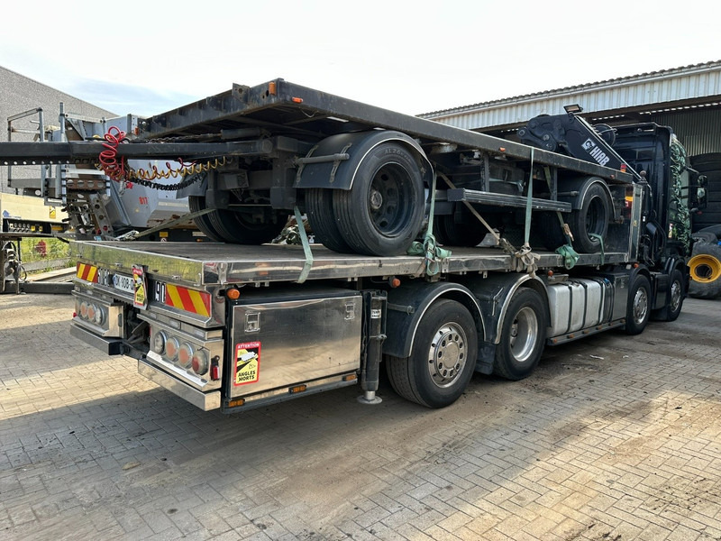 Scania R620 8x2 + KRAN HIAB 800EP-5 HiPro - RETARDER - LIFT/STEERING AXLE - HIGHLINE SLEEPER - LEATHER - ALCOA - Camion plateau, Camion grue: photos 5 Scania R620 8x2 + KRAN HIAB 800EP-5 HiPro - RETARDER - LIFT/STEERING AXLE - HIGHLINE SLEEPER - LEATHER - ALCOA - Camion plateau, Camion grue: photos 5