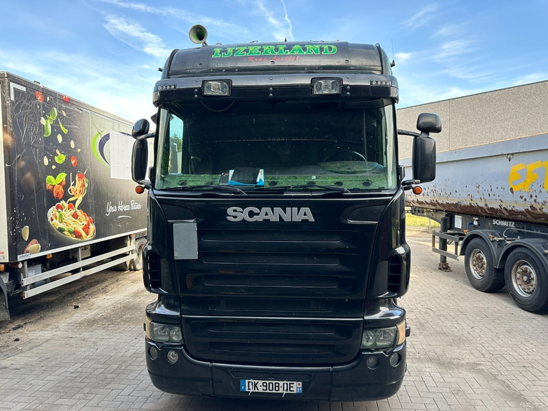 Scania R620 8x2 + KRAN HIAB 800EP-5 HiPro - RETARDER - LIFT/STEERING AXLE - HIGHLINE SLEEPER - LEATHER - ALCOA - Camion plateau, Camion grue: photos 2 Scania R620 8x2 + KRAN HIAB 800EP-5 HiPro - RETARDER - LIFT/STEERING AXLE - HIGHLINE SLEEPER - LEATHER - ALCOA - Camion plateau, Camion grue: photos 2