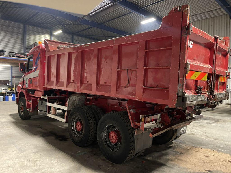 Scania T124-420 TORPEDO HAUBE - 6x4 - KIPPER - MANUAL GRS900 3+3 - STEEL SPRING / BALLIESTAS / LAMES / BLATT - Camion benne: photos 3 Scania T124-420 TORPEDO HAUBE - 6x4 - KIPPER - MANUAL GRS900 3+3 - STEEL SPRING / BALLIESTAS / LAMES / BLATT - Camion benne: photos 3