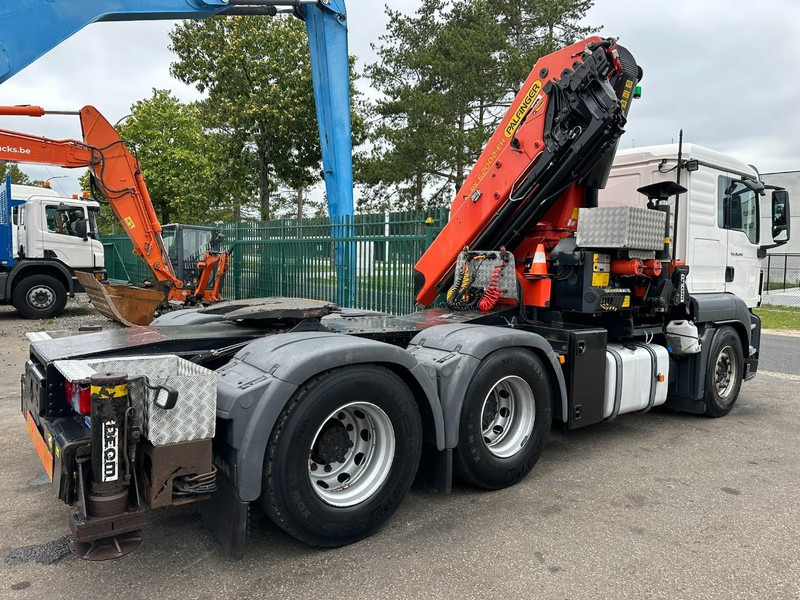 MAN TGS 26.440 6X4 SZM + (22m) KRAN PALFINGER PK62002 E 6x H + 1ME - RETARDER - EURO 5 - BE TRUCK - Tracteur routier: photos 5 MAN TGS 26.440 6X4 SZM + (22m) KRAN PALFINGER PK62002 E 6x H + 1ME - RETARDER - EURO 5 - BE TRUCK - Tracteur routier: photos 5