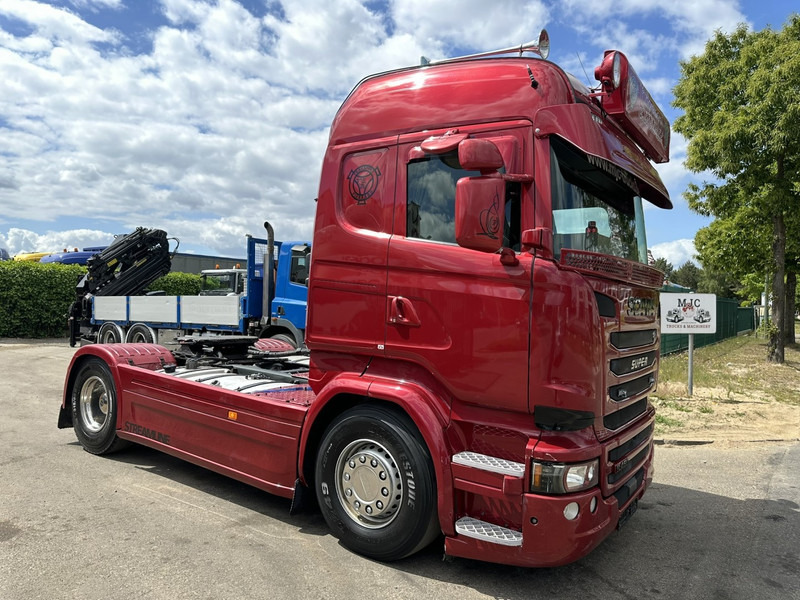 Scania R450 PTO + RETARDER - CR19 HIGHLINE + LEATHER - AUTO - 2X TANK - TÜV 11/2025 - SIDESKIRTS - BE TRUCK - Tracteur routier: photos 1 Scania R450 PTO + RETARDER - CR19 HIGHLINE + LEATHER - AUTO - 2X TANK - TÜV 11/2025 - SIDESKIRTS - BE TRUCK - Tracteur routier: photos 1