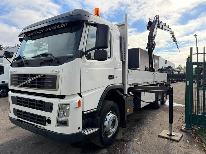 Volvo FM 300 6x4 + (25.8m!) PRITSCHE + KRAN HIAB 245 E-5 + JIB 65 X-3 + 2 ME - *228.000km* - MANUAL - A/C - EURO 3 - BELGIAN TRUCK - Camion plateau, Camion grue: photos 3 Volvo FM 300 6x4 + (25.8m!) PRITSCHE + KRAN HIAB 245 E-5 + JIB 65 X-3 + 2 ME - *228.000km* - MANUAL - A/C - EURO 3 - BELGIAN TRUCK - Camion plateau, Camion grue: photos 3
