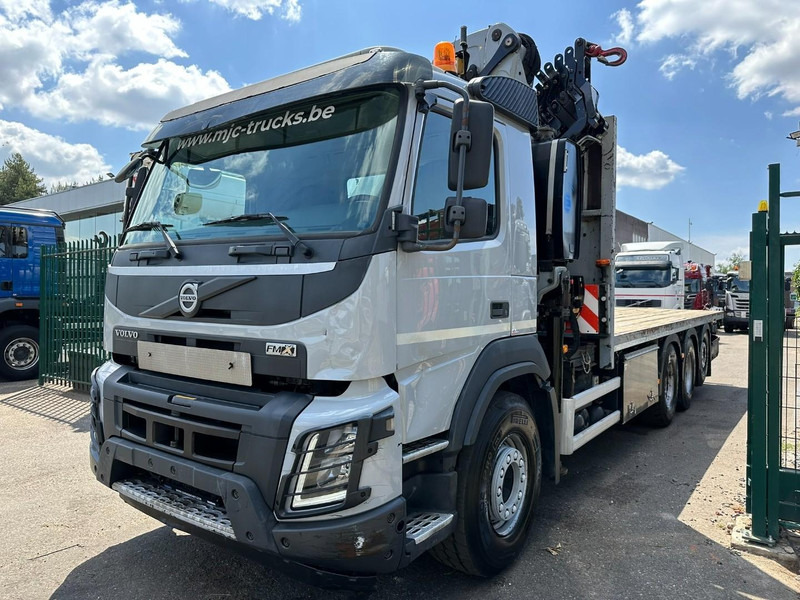 Volvo FMX 330 8x4 TRIDEM + CRANE EFFER 265 / 6S - PLATFORM 7m50 - EURO 6 - RADIO - *473.000km* - TÜV 05/2026 - BE TRUCK - Camion grue: photos 4 Volvo FMX 330 8x4 TRIDEM + CRANE EFFER 265 / 6S - PLATFORM 7m50 - EURO 6 - RADIO - *473.000km* - TÜV 05/2026 - BE TRUCK - Camion grue: photos 4