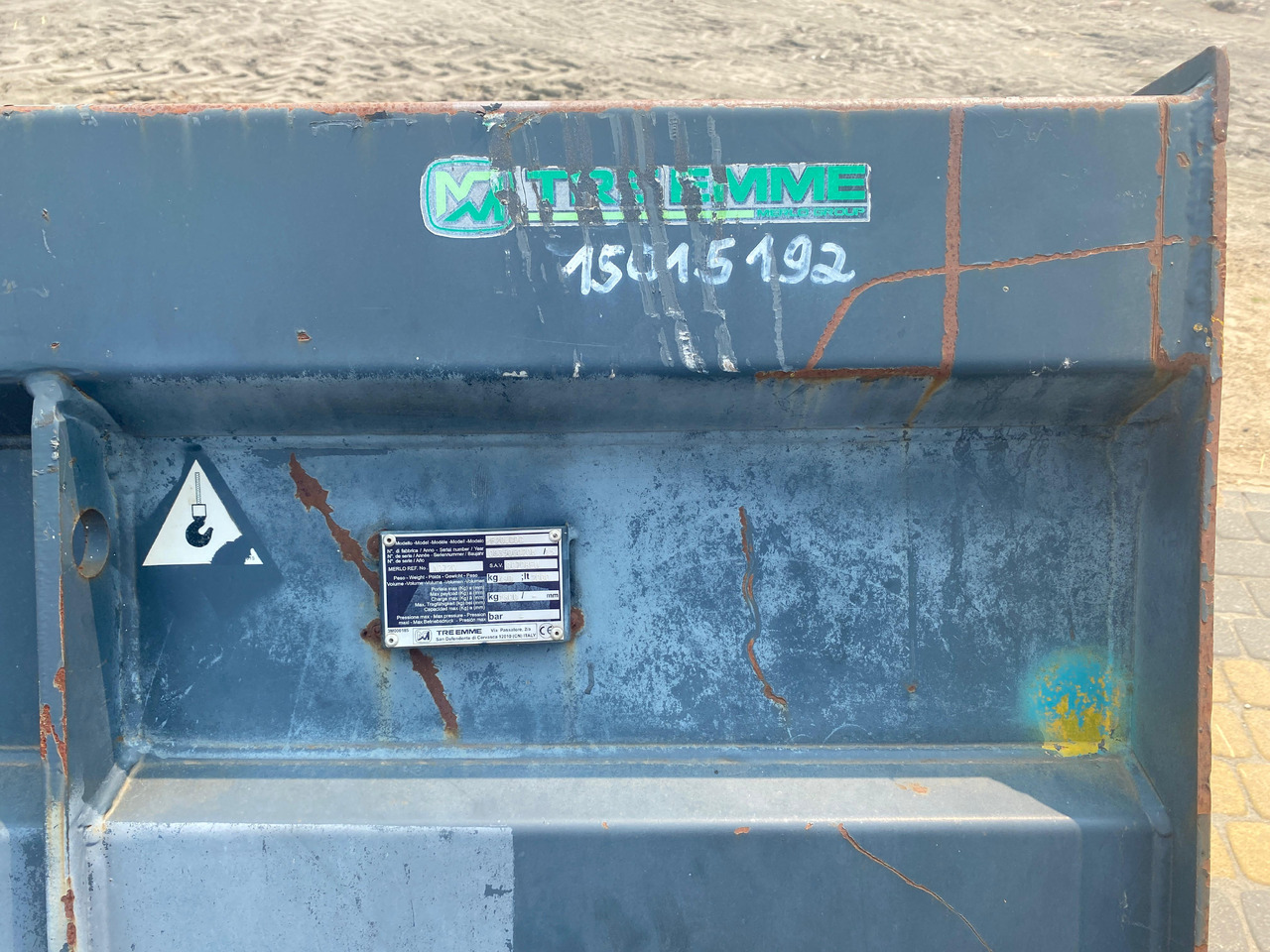 MERLO TREEMME PF20.CDC - Godet pour Engins de chantier: photos 3 MERLO TREEMME PF20.CDC - Godet pour Engins de chantier: photos 3