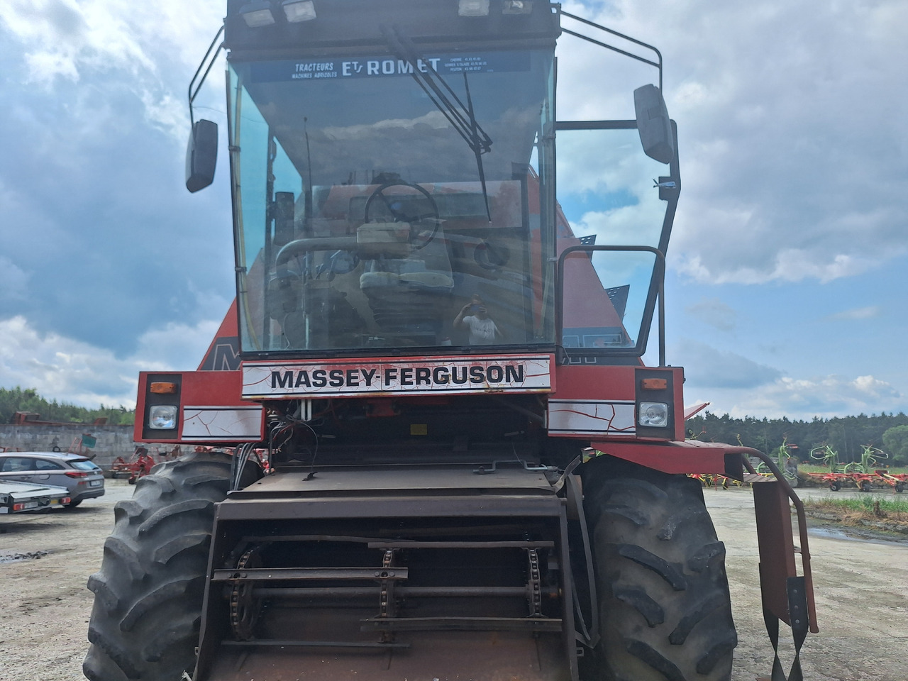 Massey-Ferguson 29XP - Moissonneuse-batteuse: photos 3 Massey-Ferguson 29XP - Moissonneuse-batteuse: photos 3