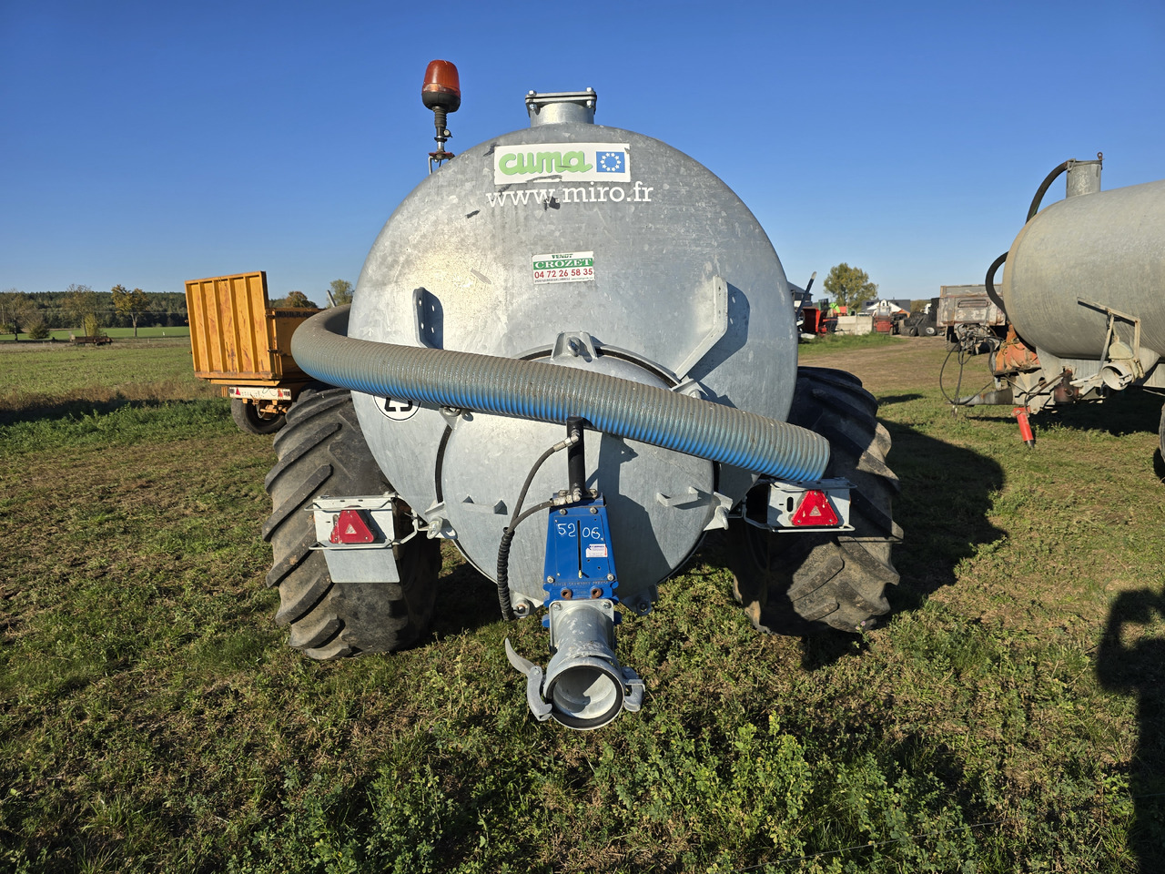 Serap Crozet 100 REC (MCI 850) - Tonne à lisier: photos 5 Serap Crozet 100 REC (MCI 850) - Tonne à lisier: photos 5