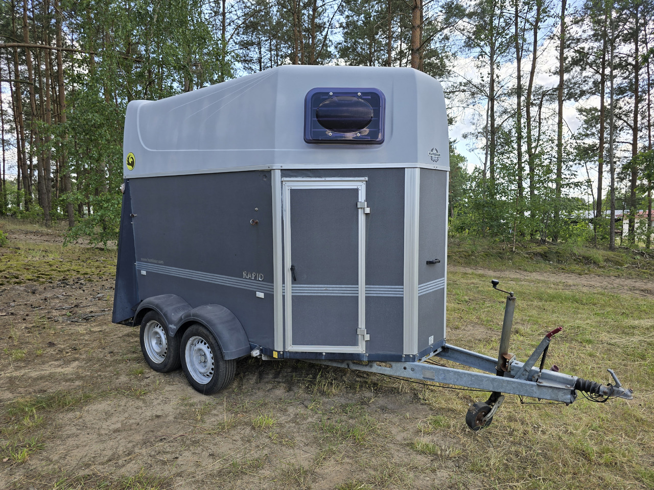 Humbaur HP2006 2ES - Remorque bétaillère: photos 1 Humbaur HP2006 2ES - Remorque bétaillère: photos 1