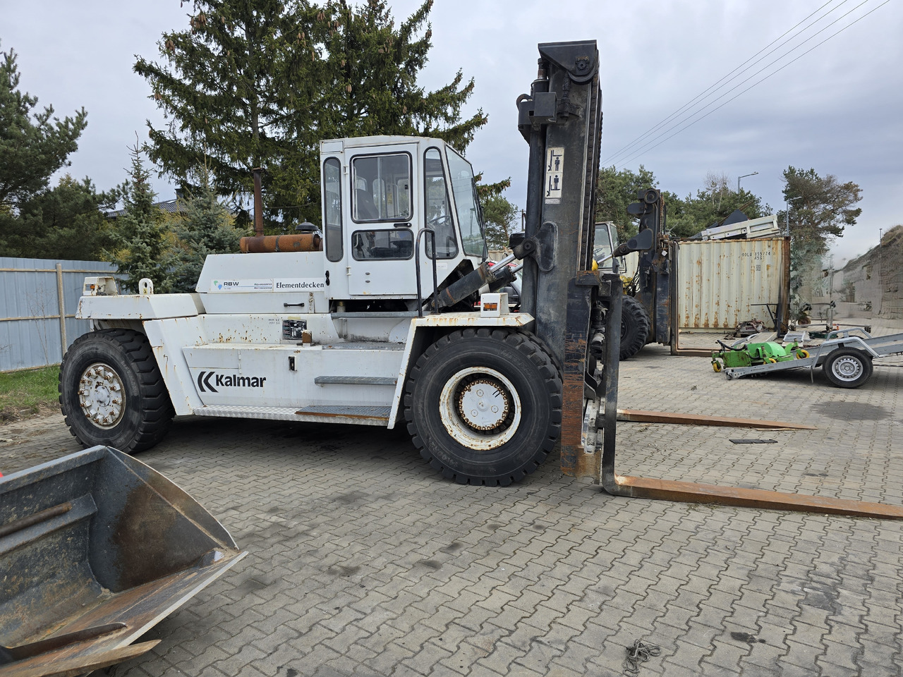 Kalmar DC18-1200N LB - Camion porte-conteneur/ Caisse mobile: photos 2 Kalmar DC18-1200N LB - Camion porte-conteneur/ Caisse mobile: photos 2