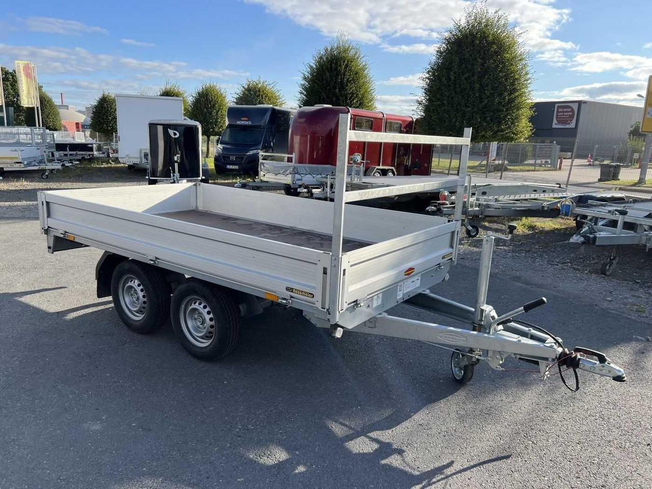 BOECKMANN HL-AL 3016/20 Eco Hochlader - Remorque voiture: photos 1 BOECKMANN HL-AL 3016/20 Eco Hochlader - Remorque voiture: photos 1