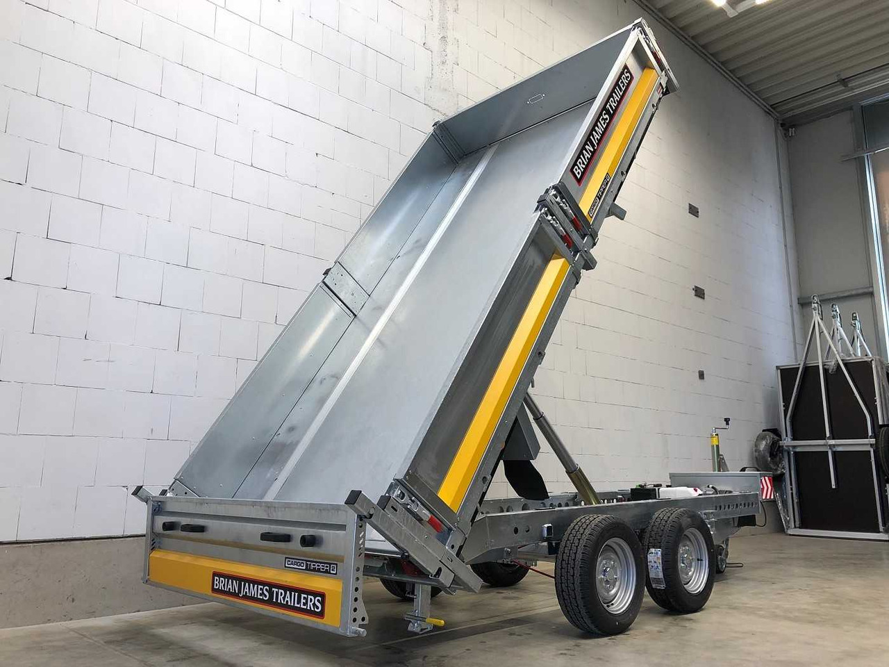 Remorque benne neuf BRIAN_JAMES Cargo Tipper 2 2-Achser Pendel Rückwärtskipper: photos 21