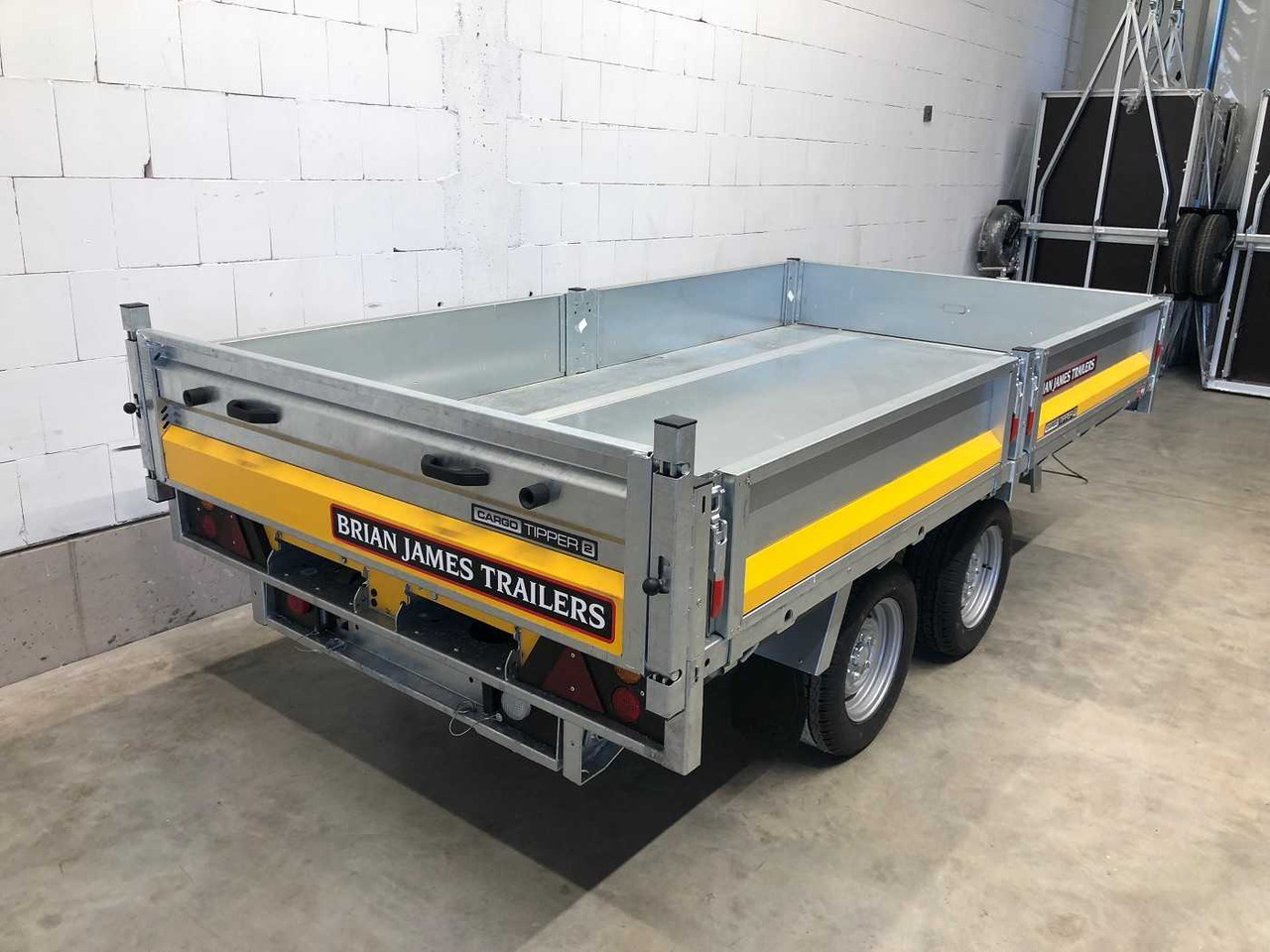 Remorque benne neuf BRIAN_JAMES Cargo Tipper 2 2-Achser Pendel Rückwärtskipper: photos 12