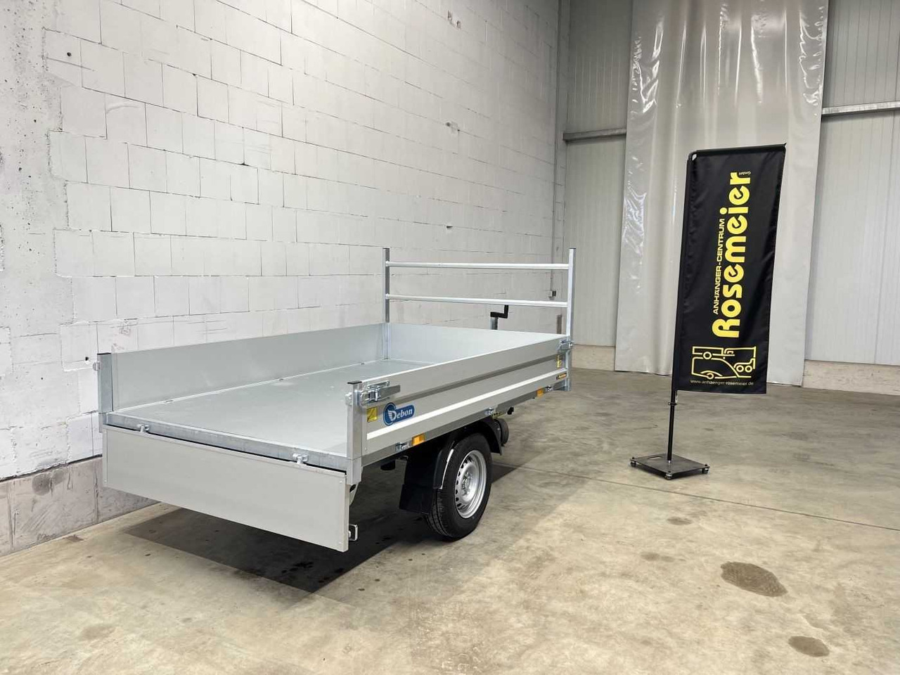 Remorque benne neuf CHEVAL LIBERTE DEBON PW0E Lux 1500 Rückwärtskipper: photos 6