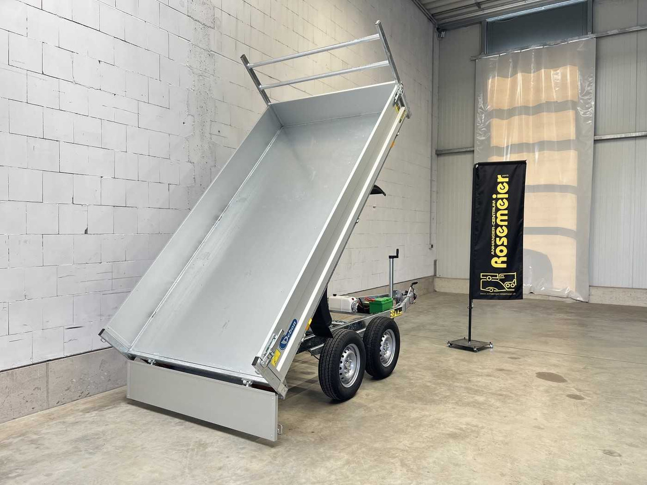 CHEVAL LIBERTE DEBON PW1.2E Lux E-Pumpe Rückwärtskipper - Remorque benne: photos 2 CHEVAL LIBERTE DEBON PW1.2E Lux E-Pumpe Rückwärtskipper - Remorque benne: photos 2