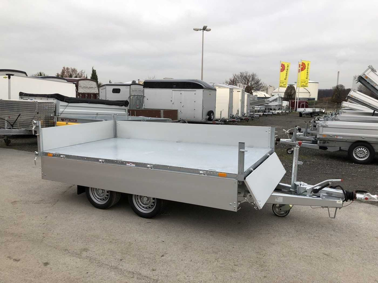 Remorque benne neuf HUMBAUR HTK 3000.31 Dreiseitenkipper: photos 14