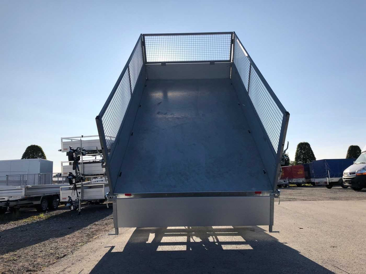 Remorque benne neuf HUMBAUR HTK 3500.37 Gitter Dreiseitenkipper: photos 26