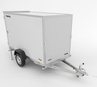 MARTZ Kargo 250 0,75T Kofferanhänger - Remorque pour moto: photos 1 MARTZ Kargo 250 0,75T Kofferanhänger - Remorque pour moto: photos 1