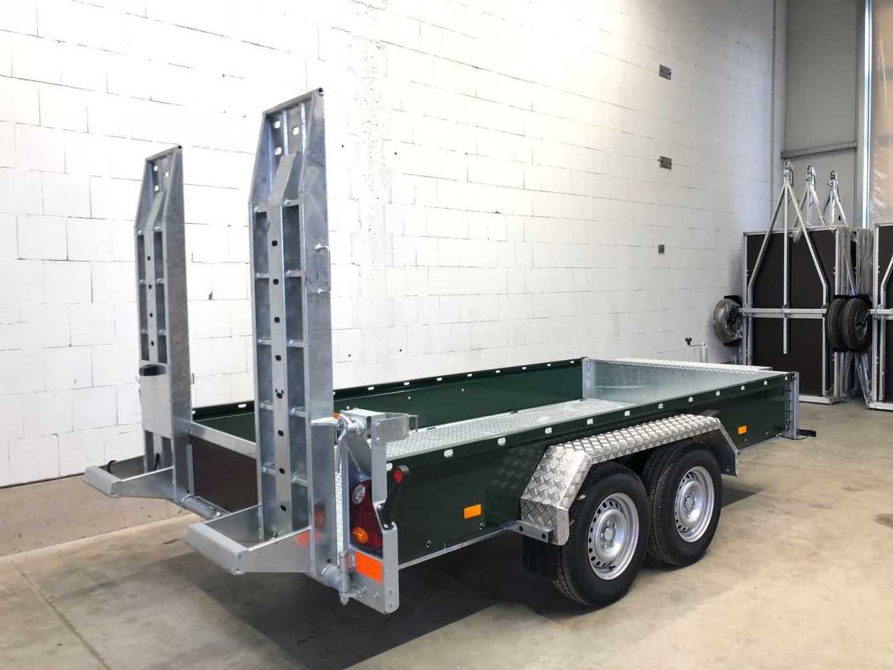 ROSEMEIER VE BAT C35.36 grün Maschinentransporter - Remorque porte engin: photos 4 ROSEMEIER VE BAT C35.36 grün Maschinentransporter - Remorque porte engin: photos 4