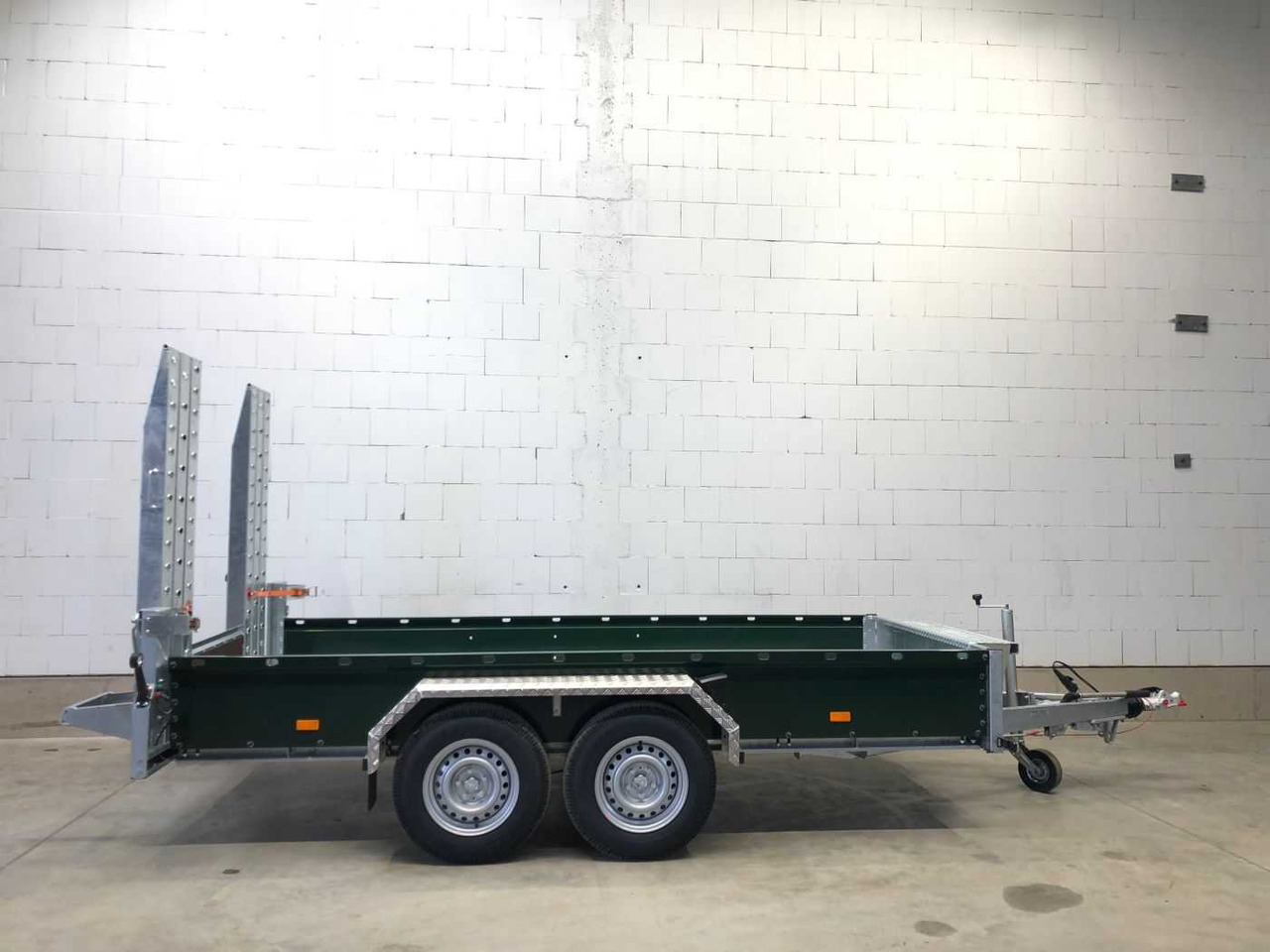 ROSEMEIER VE BAT C35.36 grün Maschinentransporter - Remorque porte engin: photos 1 ROSEMEIER VE BAT C35.36 grün Maschinentransporter - Remorque porte engin: photos 1