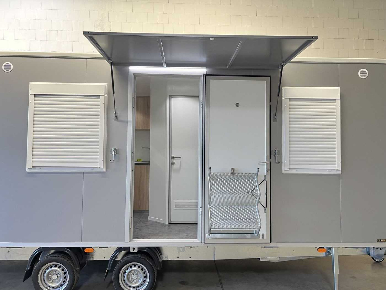 Conteneur comme habitat, Remorque neuf ROSEMEIER VE MOBI 7346 SP 3 Mannschaftswagen: photos 16