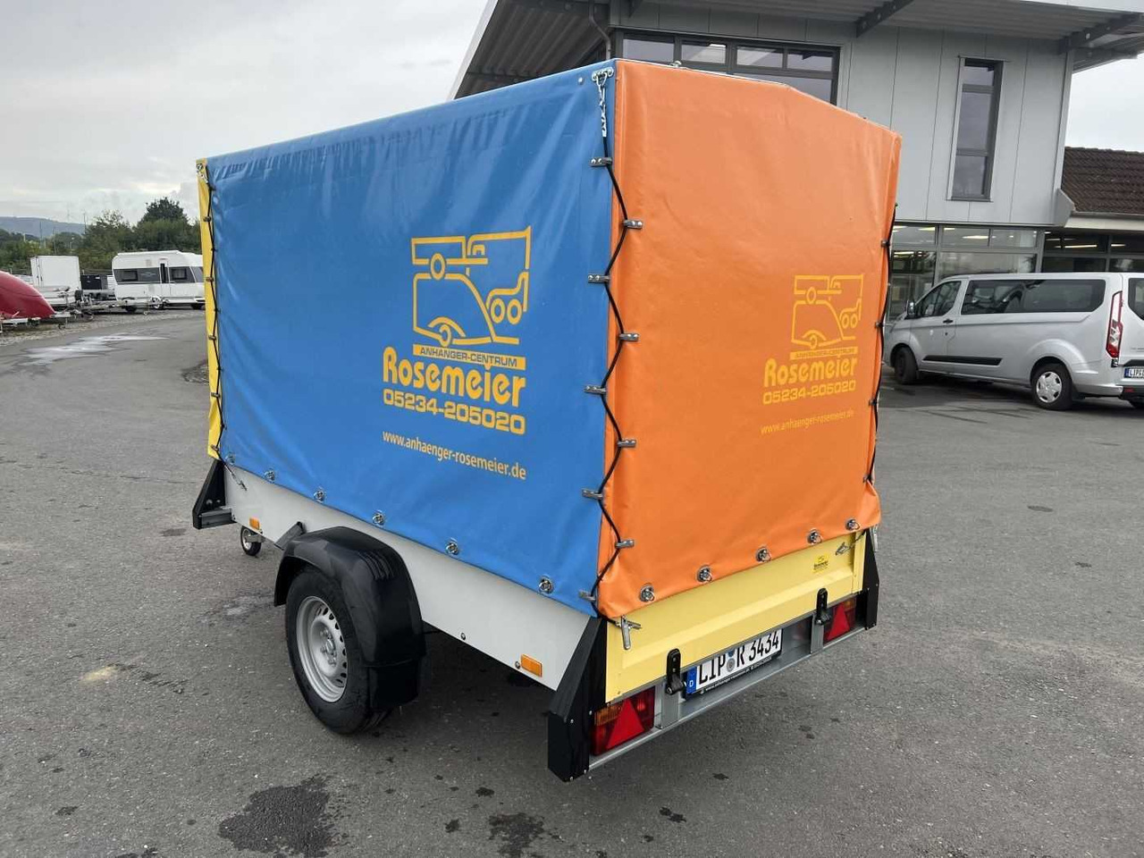 ROSEMEIER VE Spectrum B 13.25 Cirkus Plane Kastenanhänger geb - Remorque voiture: photos 5 ROSEMEIER VE Spectrum B 13.25 Cirkus Plane Kastenanhänger geb - Remorque voiture: photos 5