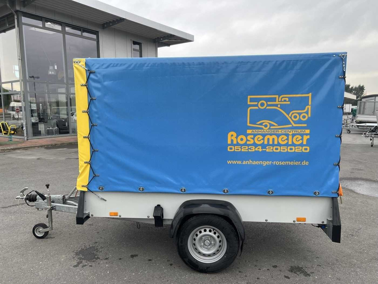 ROSEMEIER VE Spectrum B 13.25 Cirkus Plane Kastenanhänger geb - Remorque voiture: photos 2 ROSEMEIER VE Spectrum B 13.25 Cirkus Plane Kastenanhänger geb - Remorque voiture: photos 2