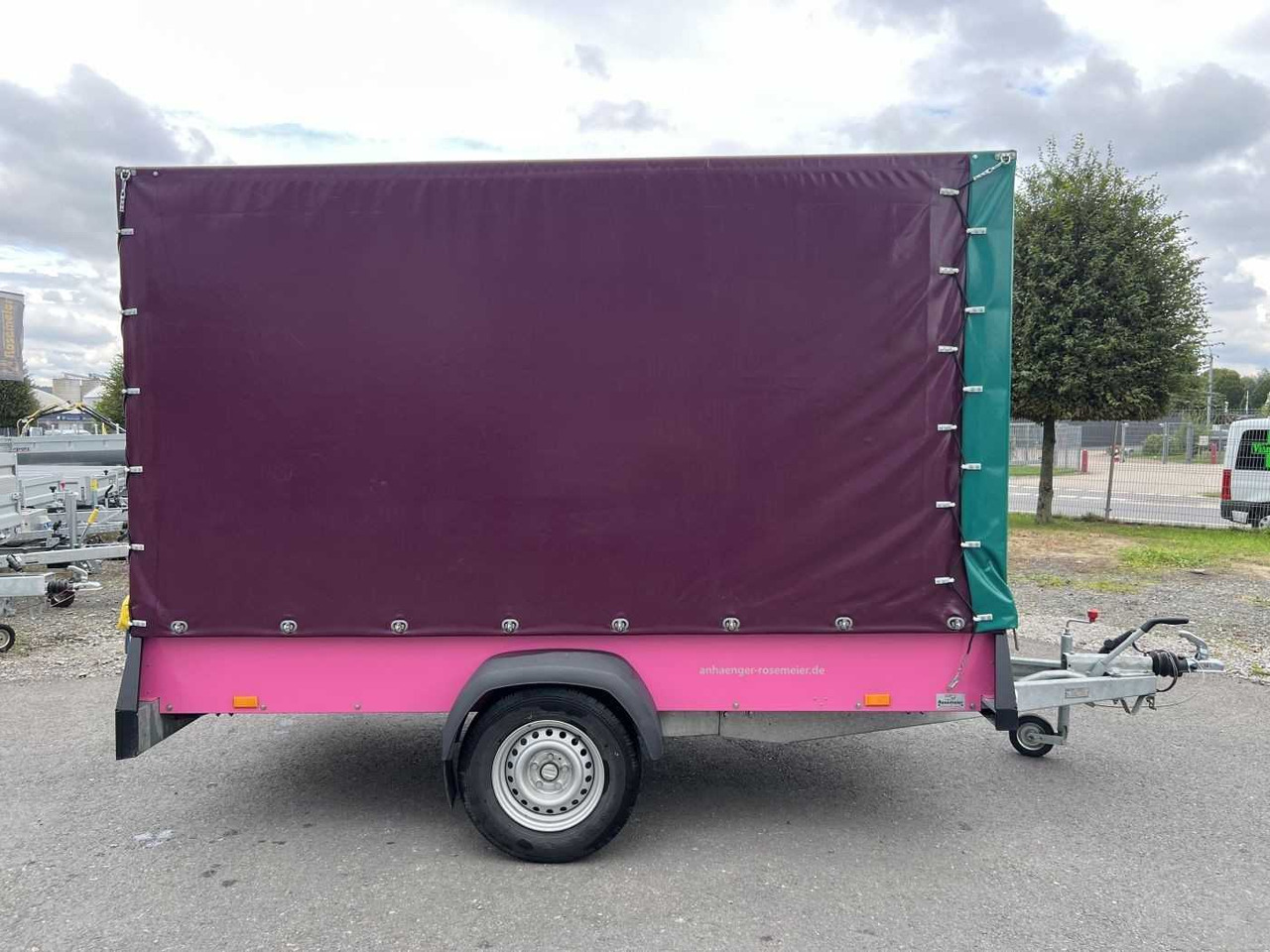 ROSEMEIER VE Spectrum C 13.30 mit Plane Kastenanhänger gebrem - Remorque voiture: photos 1 ROSEMEIER VE Spectrum C 13.30 mit Plane Kastenanhänger gebrem - Remorque voiture: photos 1