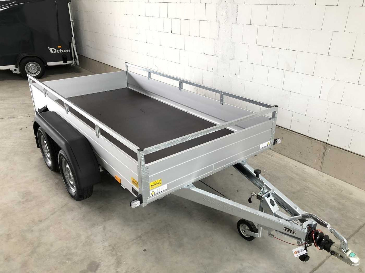 SARIS McAlu Pro 305 153 2000 2 Ramp Kastenanhänger geb - Remorque voiture: photos 4 SARIS McAlu Pro 305 153 2000 2 Ramp Kastenanhänger geb - Remorque voiture: photos 4