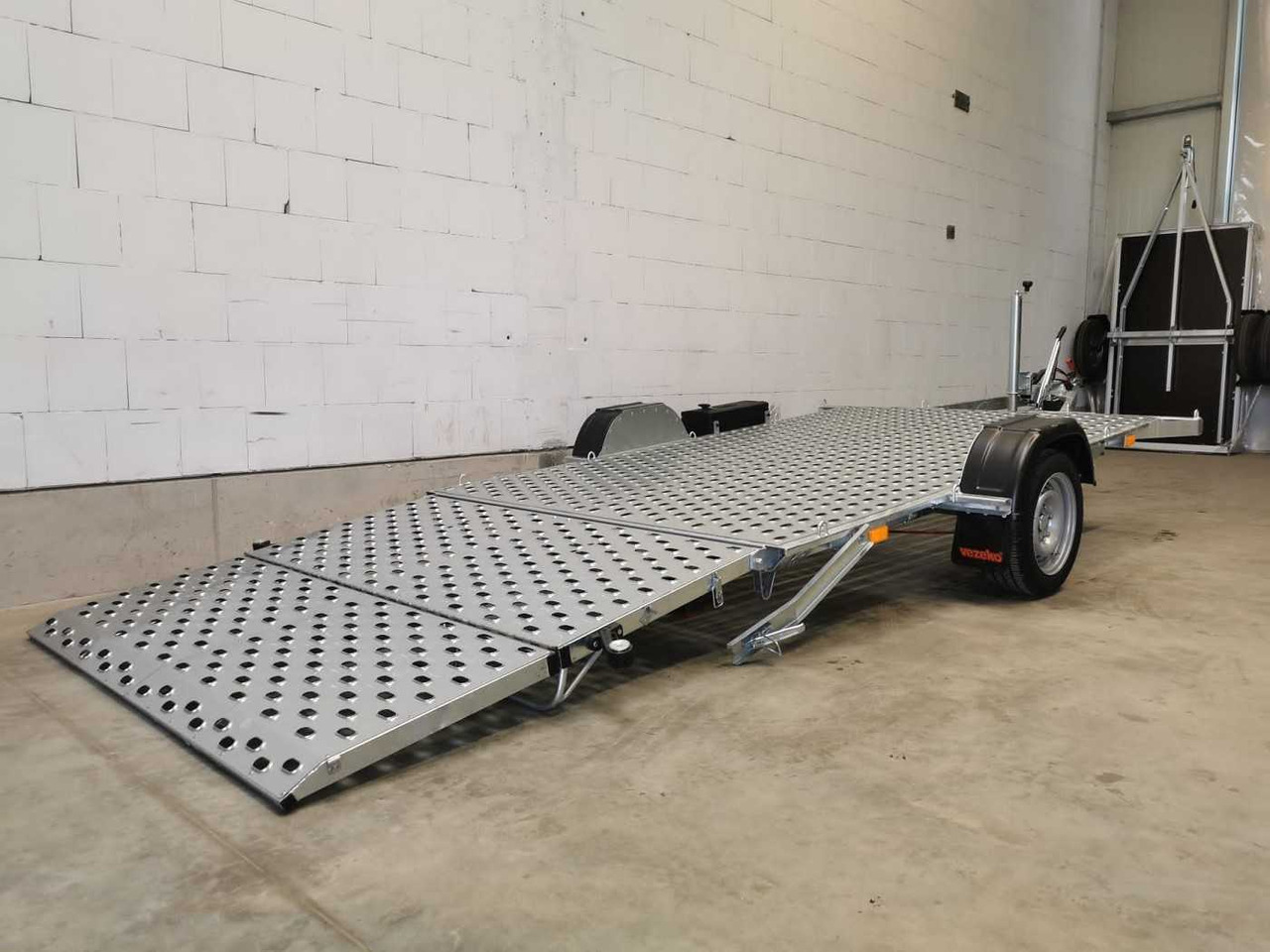 Remorque pour moto neuf VEZEKO Motovan C 18+Box Autotransporter: photos 7