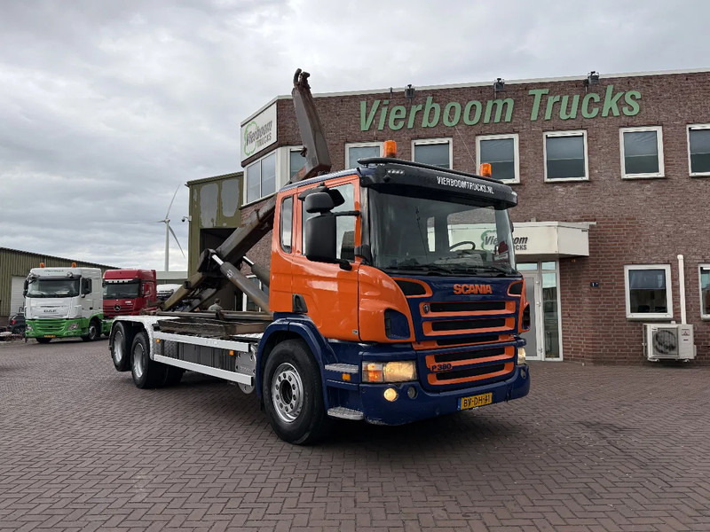 Scania P380 P380 6X2 mit Palfinger 20T Abrollkipper euro5 TUV BIS 6-2026 - Camion ampliroll: photos 1 Scania P380 P380 6X2 mit Palfinger 20T Abrollkipper euro5 TUV BIS 6-2026 - Camion ampliroll: photos 1
