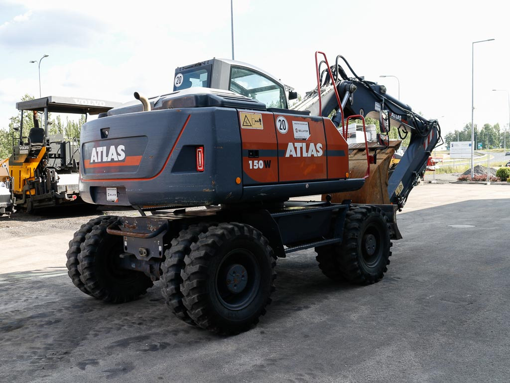 ATLAS 150W - Pelle sur pneus: photos 5 ATLAS 150W - Pelle sur pneus: photos 5