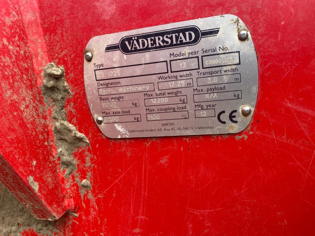 Väderstad Carrier 1225 # CrossCutter#neue Steelrunner - Cover crop: photos 5 Väderstad Carrier 1225 # CrossCutter#neue Steelrunner - Cover crop: photos 5