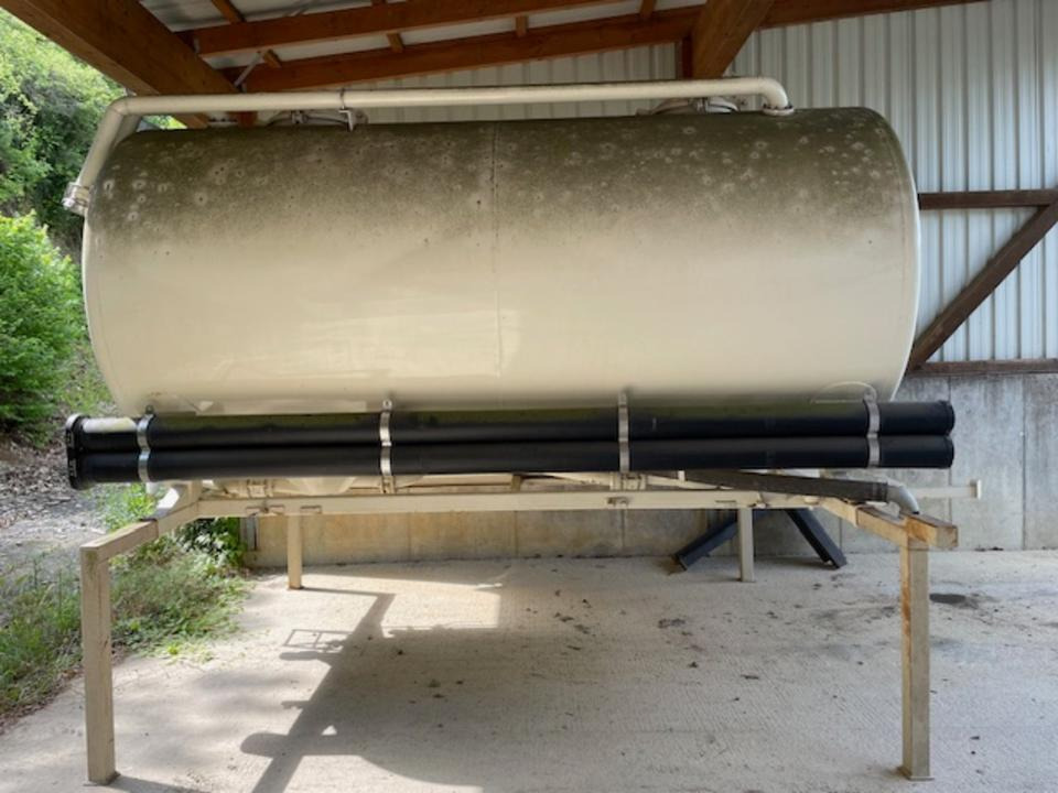 Wechselbrücke mit Silobehälter für den Mehltransport - Conteneur citerne: photos 2 Wechselbrücke mit Silobehälter für den Mehltransport - Conteneur citerne: photos 2