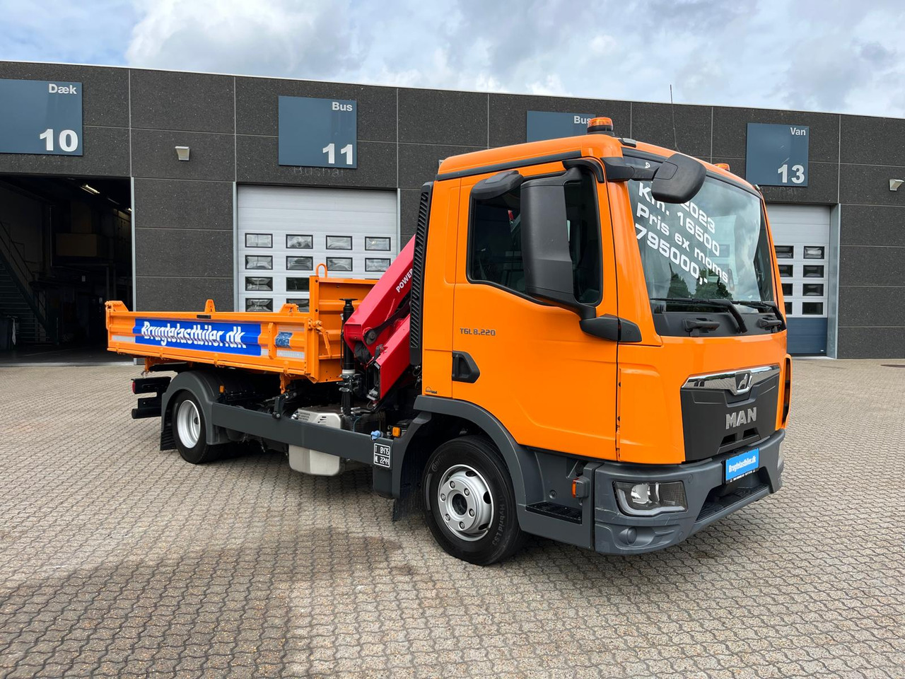 MAN TGL 8.220 - Camion benne, Camion grue: photos 3 MAN TGL 8.220 - Camion benne, Camion grue: photos 3