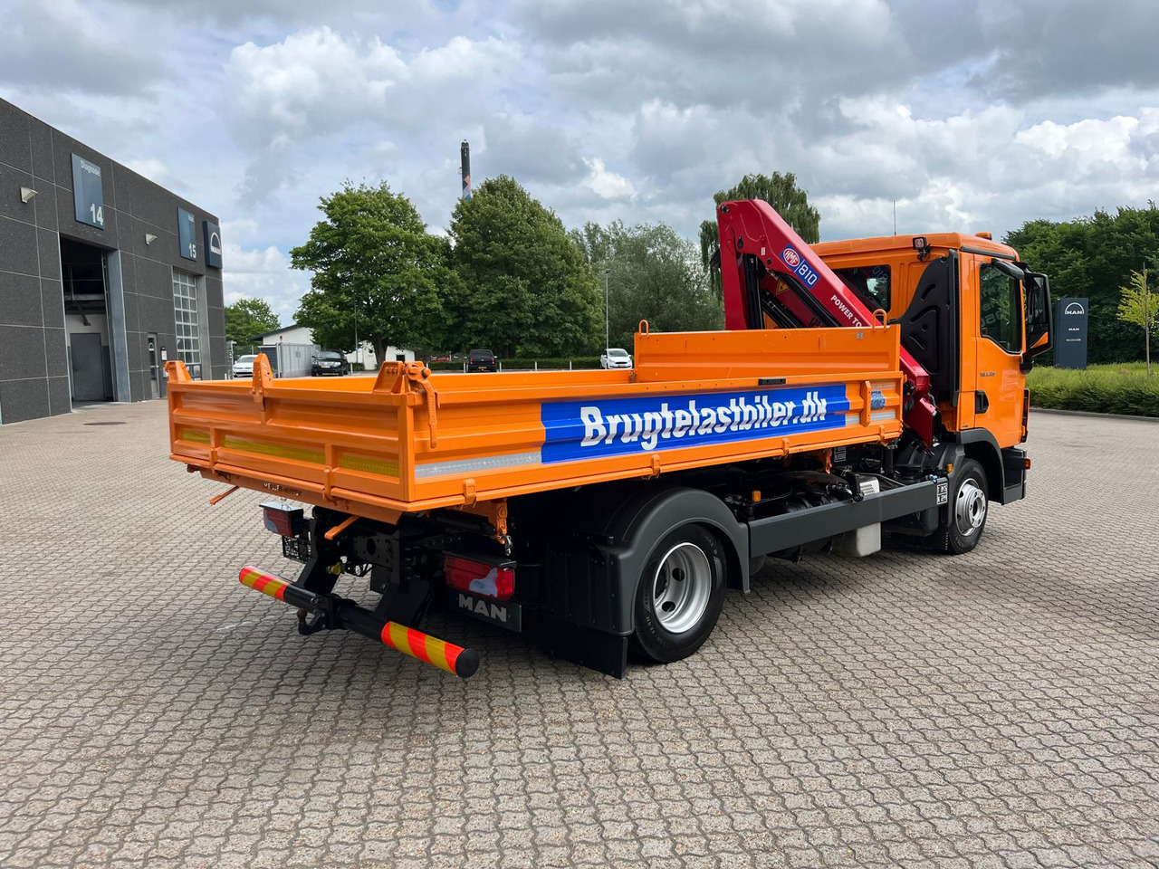 MAN TGL 8.220 - Camion benne, Camion grue: photos 4 MAN TGL 8.220 - Camion benne, Camion grue: photos 4