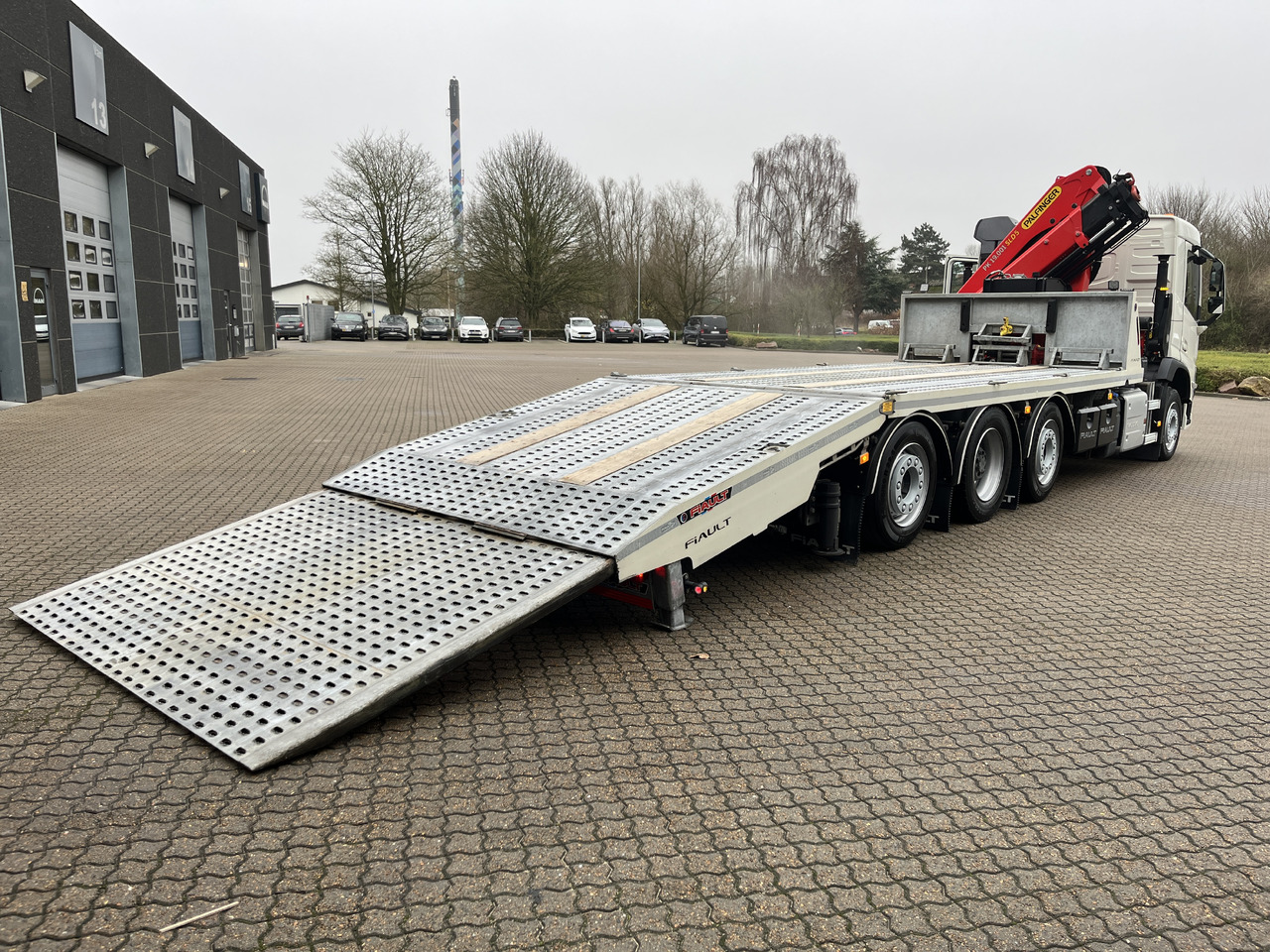 Volvo FM500 - Camion porte-voitures, Camion grue: photos 3 Volvo FM500 - Camion porte-voitures, Camion grue: photos 3