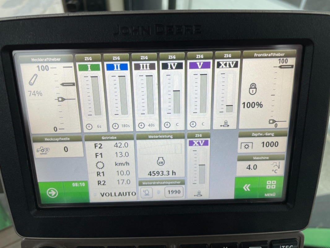 Tracteur agricole John Deere 8270R: photos 14