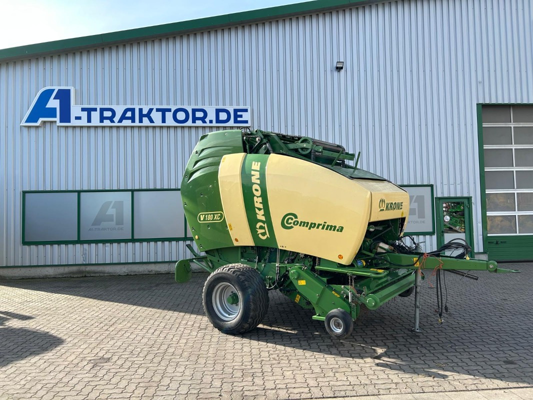 Krone Comprima V 180 XC - Enrubanneuse: photos 1 Krone Comprima V 180 XC - Enrubanneuse: photos 1