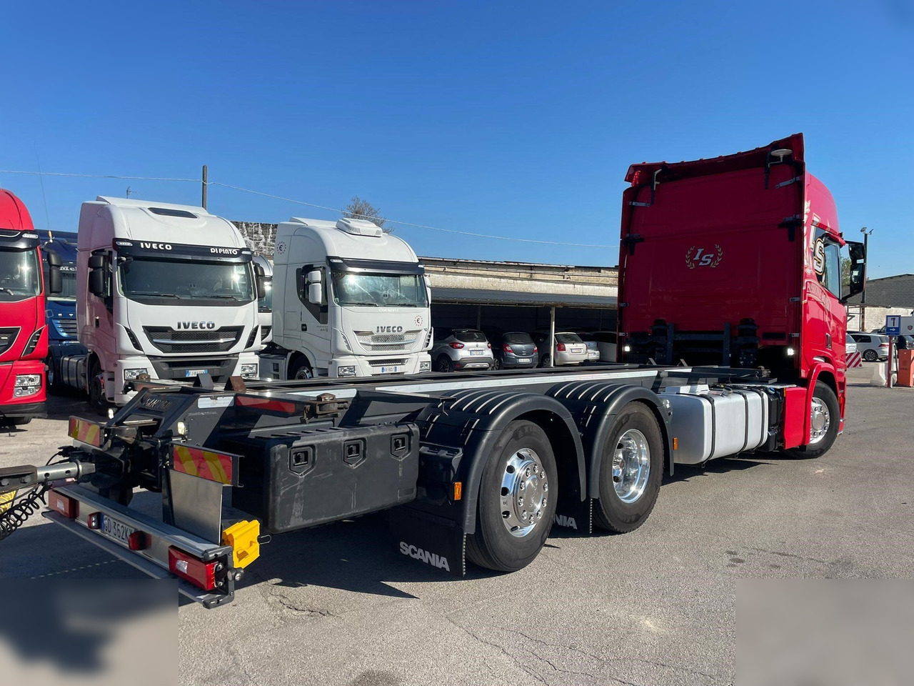 SCANIA R450 - Camion porte-conteneur/ Caisse mobile: photos 2 SCANIA R450 - Camion porte-conteneur/ Caisse mobile: photos 2